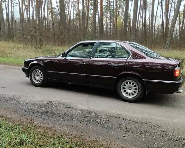 Коричневый БМВ 5 Серия, объемом двигателя 2.5 л и пробегом 298 тыс. км за 2100 $, фото 3 на Automoto.ua