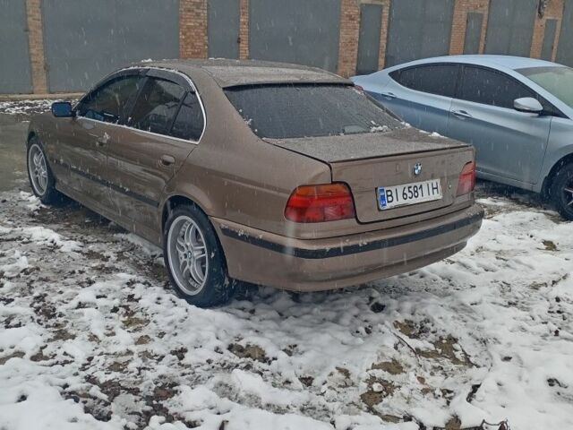 Коричневый БМВ 5 Серия, объемом двигателя 2 л и пробегом 350 тыс. км за 5050 $, фото 4 на Automoto.ua