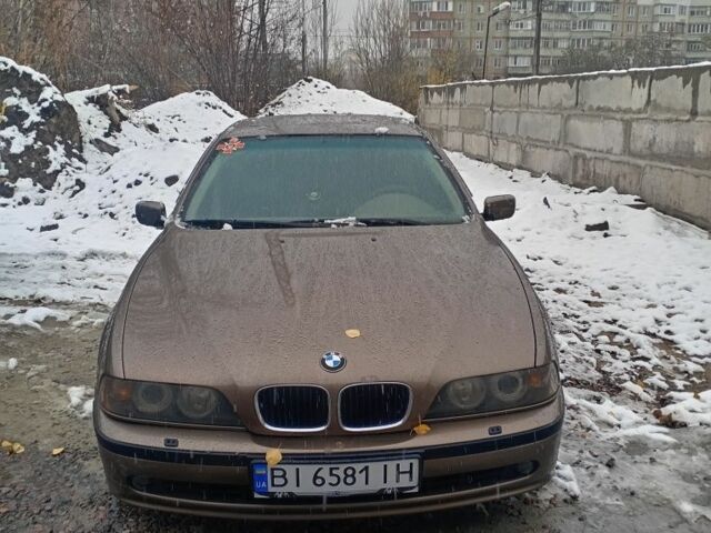 Коричневый БМВ 5 Серия, объемом двигателя 2 л и пробегом 350 тыс. км за 5050 $, фото 2 на Automoto.ua