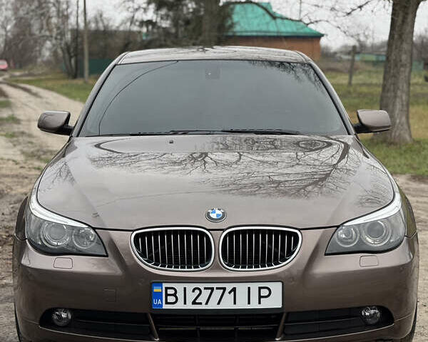 Коричневый БМВ 5 Серия, объемом двигателя 2.5 л и пробегом 275 тыс. км за 7850 $, фото 1 на Automoto.ua