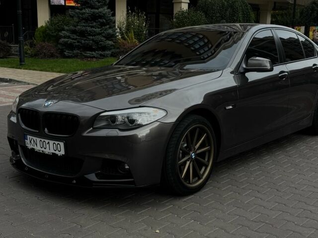 Коричневый БМВ 5 Серия, объемом двигателя 3 л и пробегом 199 тыс. км за 13500 $, фото 2 на Automoto.ua