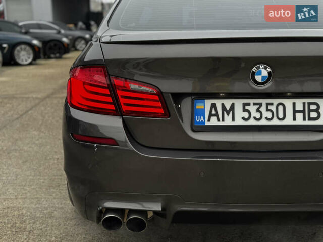 Коричневый БМВ 5 Серия, объемом двигателя 3 л и пробегом 230 тыс. км за 14250 $, фото 10 на Automoto.ua