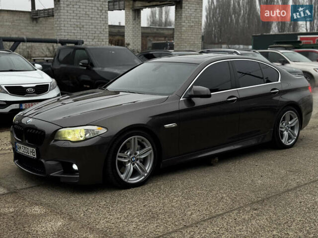 Коричневый БМВ 5 Серия, объемом двигателя 3 л и пробегом 230 тыс. км за 14250 $, фото 2 на Automoto.ua
