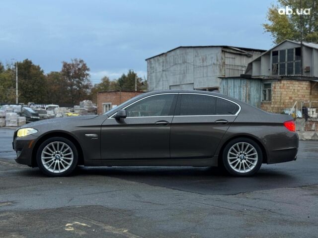 Коричневий БМВ 5 Серія, об'ємом двигуна 3 л та пробігом 184 тис. км за 13590 $, фото 5 на Automoto.ua