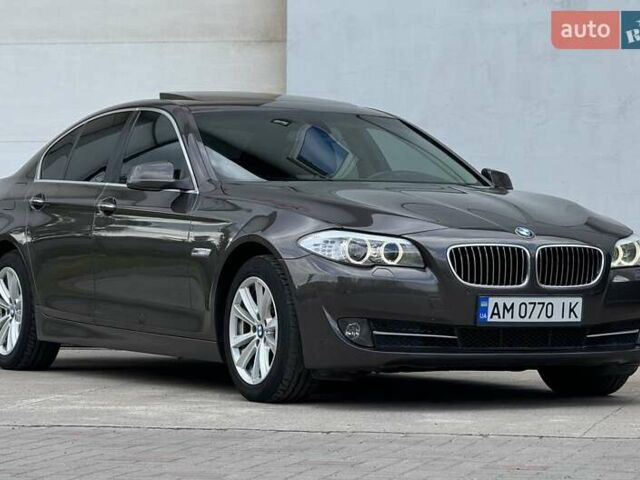 Коричневый БМВ 5 Серия, объемом двигателя 2 л и пробегом 315 тыс. км за 13900 $, фото 8 на Automoto.ua