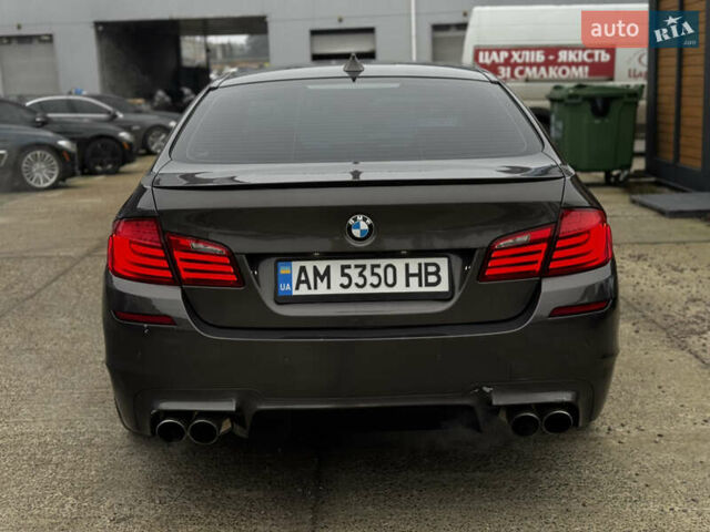 Коричневый БМВ 5 Серия, объемом двигателя 3 л и пробегом 230 тыс. км за 14250 $, фото 5 на Automoto.ua
