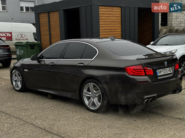 Коричневый БМВ 5 Серия, объемом двигателя 3 л и пробегом 230 тыс. км за 14250 $, фото 1 на Automoto.ua