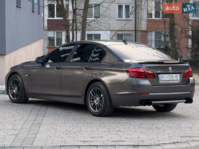 Коричневый БМВ 5 Серия, объемом двигателя 2 л и пробегом 245 тыс. км за 12300 $, фото 4 на Automoto.ua