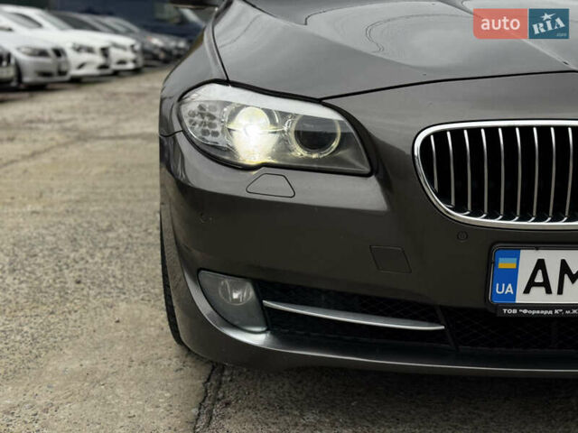 БМВ 5 Серия 2012 в Житомире на Automoto.ua Коричневый БМВ 5 Серия, объемом двигателя 2 л и пробегом 228 тыс. км за 12999 $, фото 8 на Automoto.ua