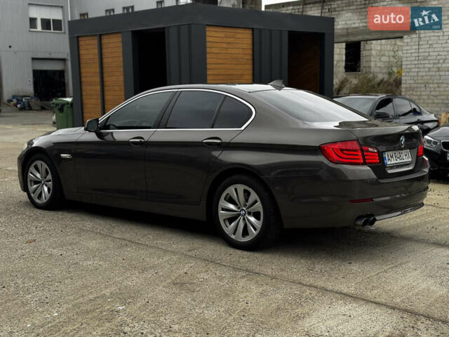 БМВ 5 Серия 2012 в Житомире на Automoto.ua Коричневый БМВ 5 Серия, объемом двигателя 2 л и пробегом 228 тыс. км за 12999 $, фото 1 на Automoto.ua