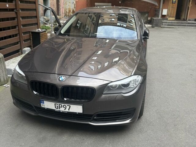 Коричневый БМВ 5 Серия, объемом двигателя 2 л и пробегом 212 тыс. км за 13300 $, фото 3 на Automoto.ua