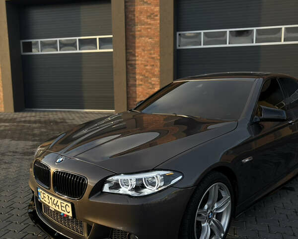 Коричневый БМВ 5 Серия, объемом двигателя 3.5 л и пробегом 270 тыс. км за 17500 $, фото 2 на Automoto.ua