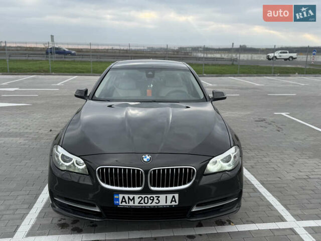 Коричневый БМВ 5 Серия, объемом двигателя 2 л и пробегом 223 тыс. км за 17600 $, фото 2 на Automoto.ua