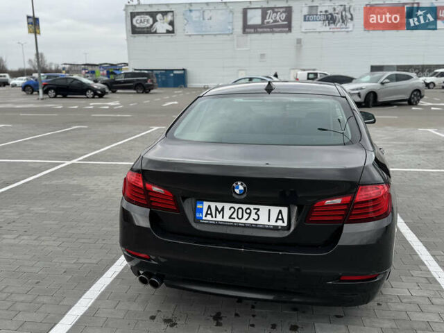 Коричневый БМВ 5 Серия, объемом двигателя 2 л и пробегом 223 тыс. км за 17600 $, фото 5 на Automoto.ua