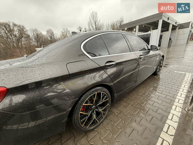 Коричневый БМВ 5 Серия, объемом двигателя 2 л и пробегом 254 тыс. км за 18300 $, фото 3 на Automoto.ua