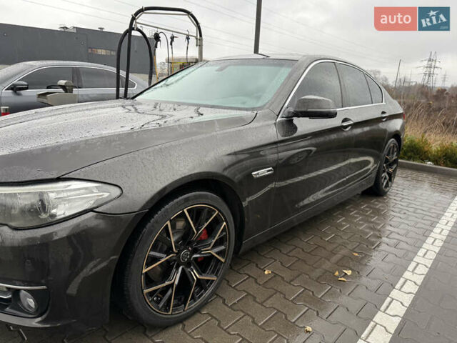 Коричневый БМВ 5 Серия, объемом двигателя 2 л и пробегом 254 тыс. км за 18300 $, фото 2 на Automoto.ua