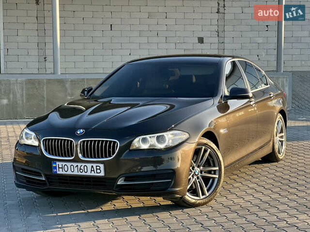 Коричневый БМВ 5 Серия, объемом двигателя 2 л и пробегом 237 тыс. км за 17600 $, фото 4 на Automoto.ua