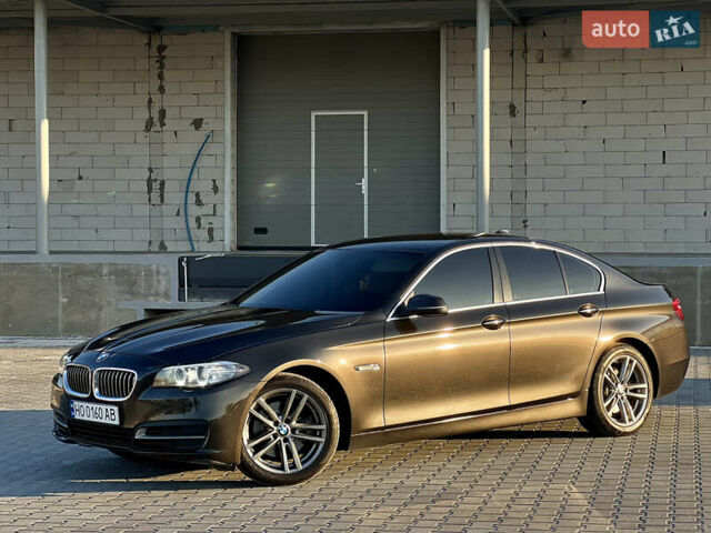 Коричневый БМВ 5 Серия, объемом двигателя 2 л и пробегом 237 тыс. км за 17600 $, фото 2 на Automoto.ua