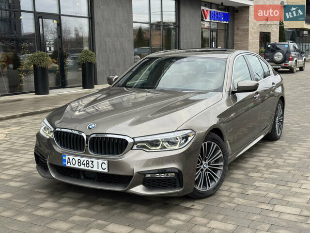 Коричневый БМВ 5 Серия, объемом двигателя 2 л и пробегом 147 тыс. км за 33000 $, фото 1 на Automoto.ua