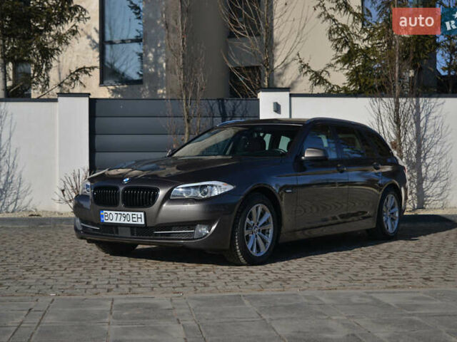 Коричневый БМВ 5 Серия, объемом двигателя 2 л и пробегом 271 тыс. км за 14000 $, фото 1 на Automoto.ua