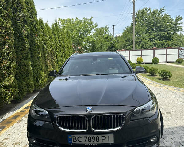 Коричневый БМВ 5 Серия, объемом двигателя 2 л и пробегом 297 тыс. км за 16200 $, фото 3 на Automoto.ua
