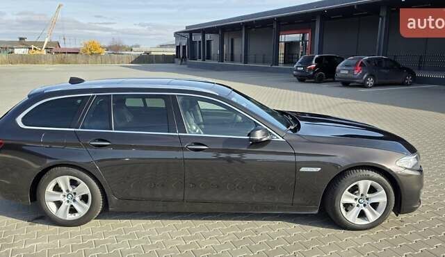 Коричневый БМВ 5 Серия, объемом двигателя 2 л и пробегом 303 тыс. км за 16900 $, фото 4 на Automoto.ua