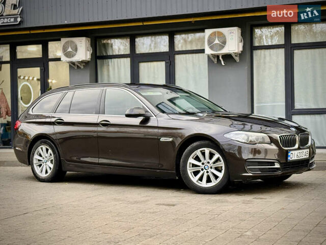 Коричневый БМВ 5 Серия, объемом двигателя 2 л и пробегом 261 тыс. км за 17500 $, фото 2 на Automoto.ua