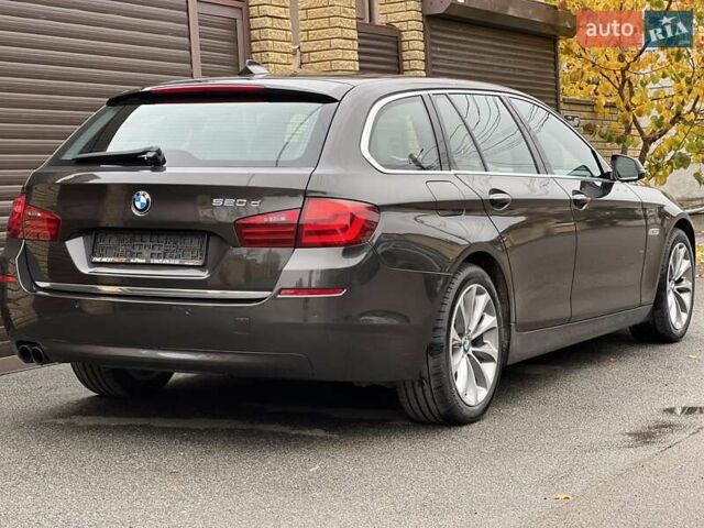 Коричневый БМВ 5 Серия, объемом двигателя 2 л и пробегом 330 тыс. км за 14900 $, фото 13 на Automoto.ua
