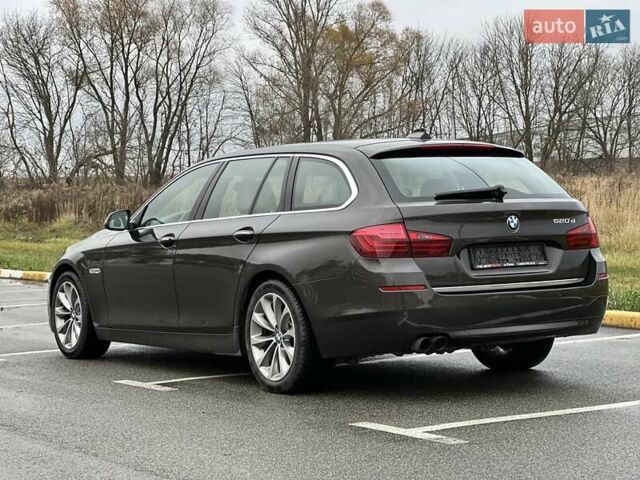 Коричневый БМВ 5 Серия, объемом двигателя 2 л и пробегом 330 тыс. км за 14900 $, фото 4 на Automoto.ua