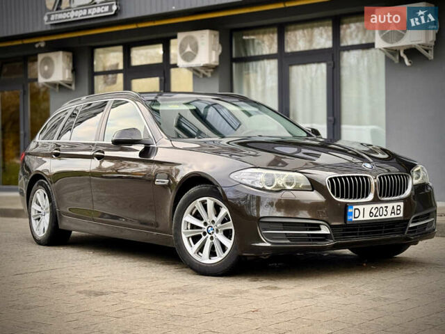 Коричневый БМВ 5 Серия, объемом двигателя 2 л и пробегом 261 тыс. км за 17500 $, фото 1 на Automoto.ua