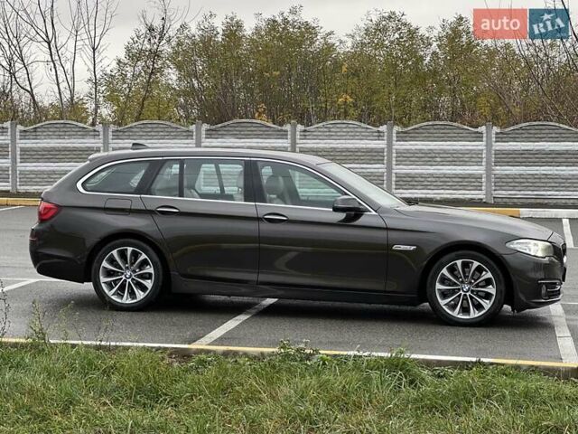 Коричневый БМВ 5 Серия, объемом двигателя 2 л и пробегом 330 тыс. км за 14900 $, фото 2 на Automoto.ua