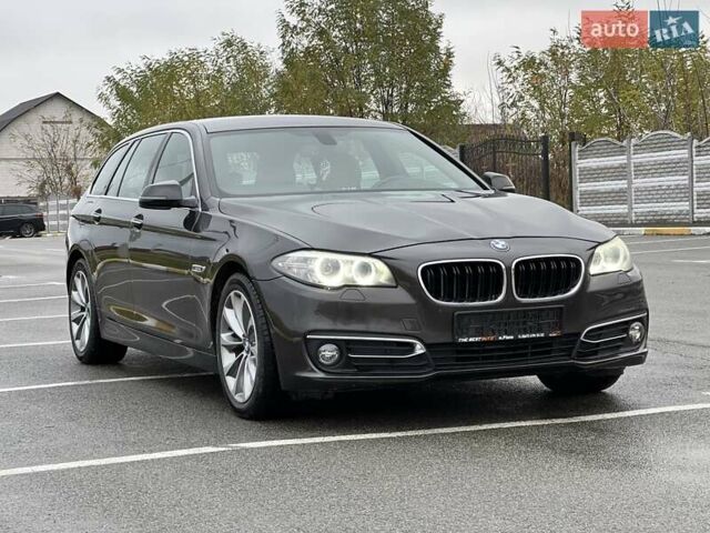 Коричневый БМВ 5 Серия, объемом двигателя 2 л и пробегом 330 тыс. км за 14900 $, фото 1 на Automoto.ua