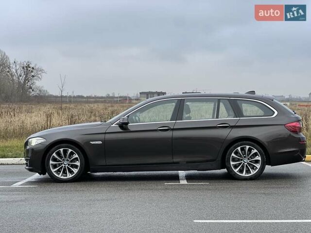 Коричневый БМВ 5 Серия, объемом двигателя 2 л и пробегом 330 тыс. км за 14900 $, фото 3 на Automoto.ua