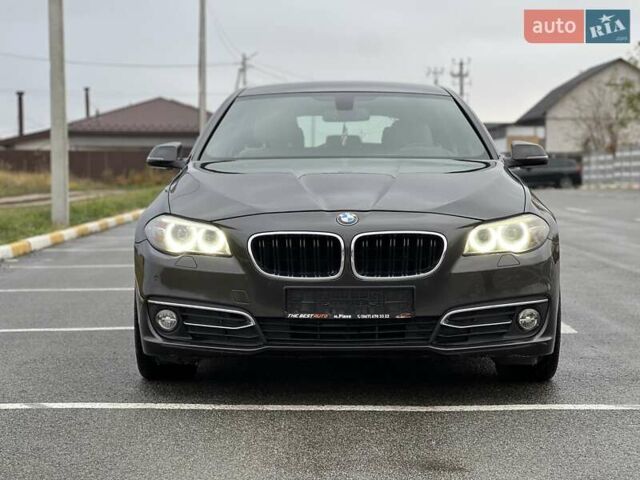 Коричневый БМВ 5 Серия, объемом двигателя 2 л и пробегом 330 тыс. км за 14900 $, фото 7 на Automoto.ua