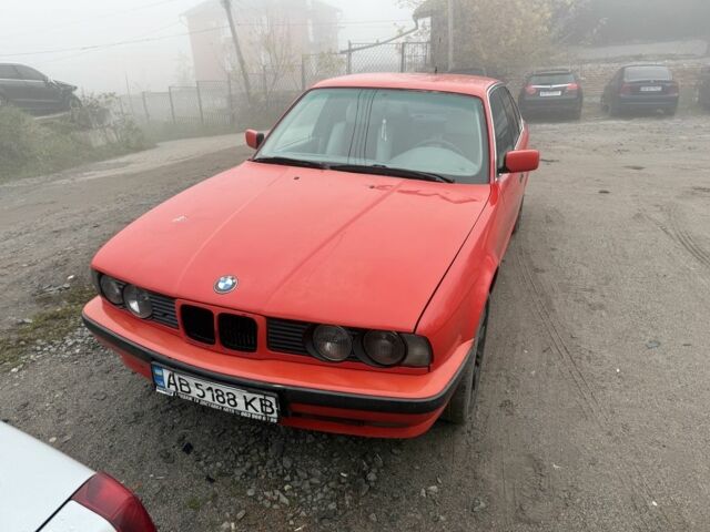 Червоний БМВ 5 Серія, об'ємом двигуна 2 л та пробігом 234 тис. км за 3000 $, фото 1 на Automoto.ua