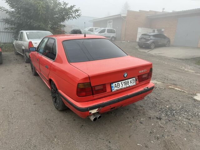 Червоний БМВ 5 Серія, об'ємом двигуна 2 л та пробігом 234 тис. км за 3000 $, фото 3 на Automoto.ua
