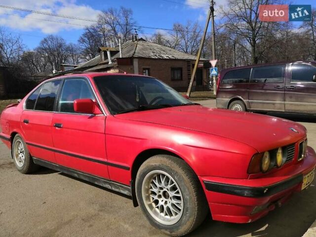 Красный БМВ 5 Серия, объемом двигателя 2 л и пробегом 380 тыс. км за 2100 $, фото 14 на Automoto.ua