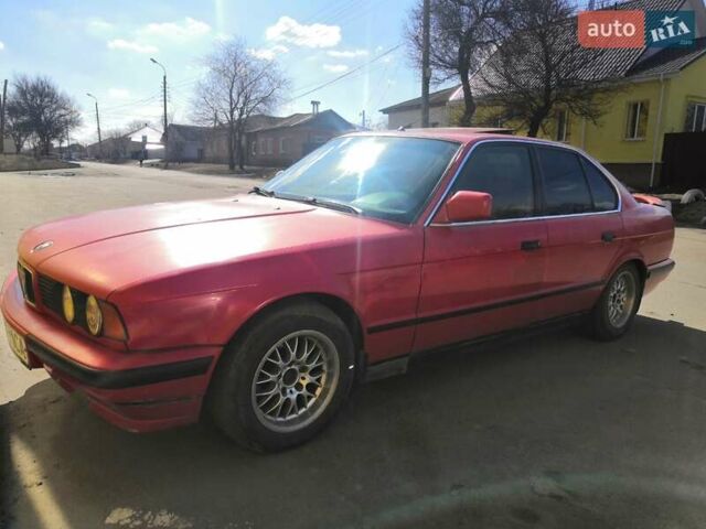 Красный БМВ 5 Серия, объемом двигателя 2 л и пробегом 380 тыс. км за 2100 $, фото 6 на Automoto.ua