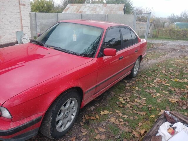 Червоний БМВ 5 Серія, об'ємом двигуна 2.5 л та пробігом 360 тис. км за 3000 $, фото 1 на Automoto.ua