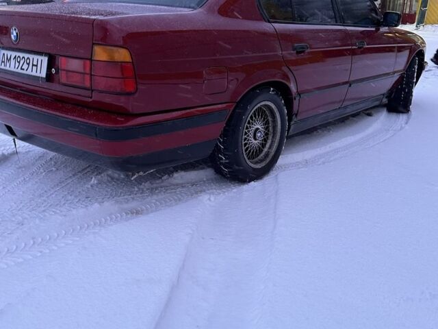 Красный БМВ 5 Серия, объемом двигателя 2.5 л и пробегом 417 тыс. км за 2800 $, фото 6 на Automoto.ua