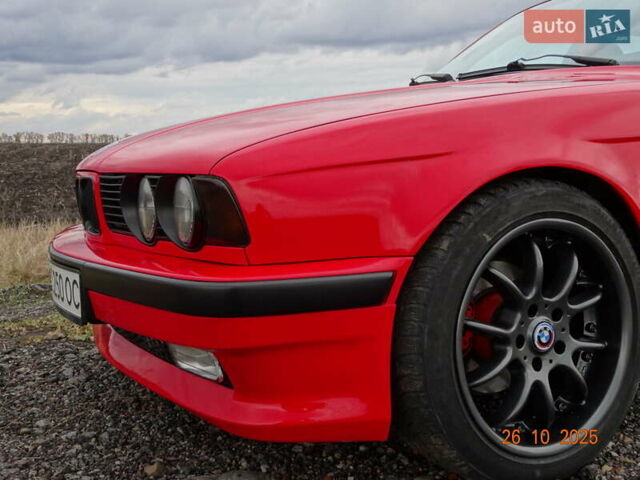 Красный БМВ 5 Серия, объемом двигателя 2 л и пробегом 323 тыс. км за 4500 $, фото 6 на Automoto.ua
