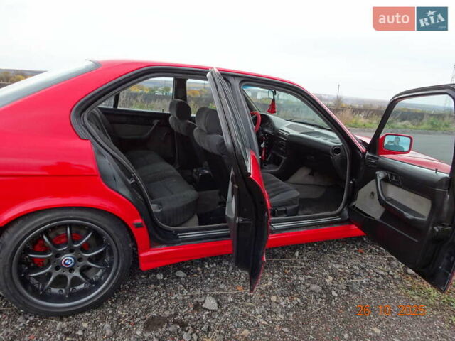 Красный БМВ 5 Серия, объемом двигателя 2 л и пробегом 323 тыс. км за 4500 $, фото 11 на Automoto.ua