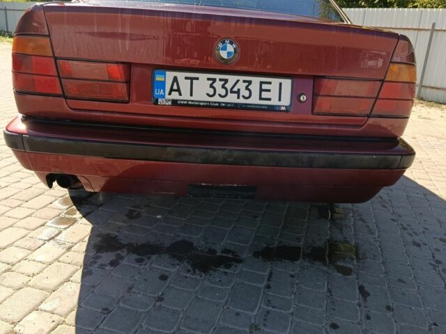 Красный БМВ 5 Серия, объемом двигателя 2 л и пробегом 400 тыс. км за 1500 $, фото 8 на Automoto.ua