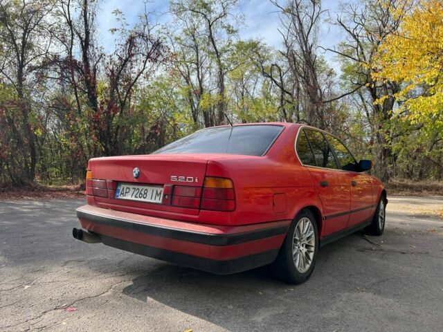 Червоний БМВ 5 Серія, об'ємом двигуна 2 л та пробігом 500 тис. км за 4200 $, фото 2 на Automoto.ua