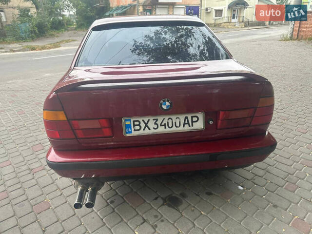 Красный БМВ 5 Серия, объемом двигателя 2 л и пробегом 150 тыс. км за 1700 $, фото 5 на Automoto.ua