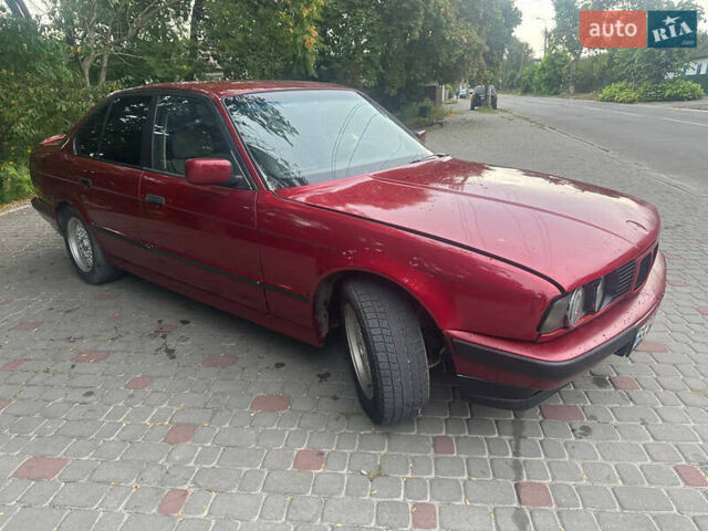 Красный БМВ 5 Серия, объемом двигателя 2 л и пробегом 150 тыс. км за 1700 $, фото 4 на Automoto.ua
