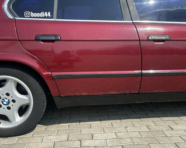 Червоний БМВ 5 Серія, об'ємом двигуна 2 л та пробігом 471 тис. км за 2400 $, фото 9 на Automoto.ua