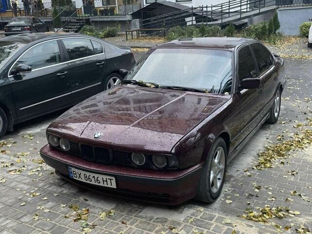 Червоний БМВ 5 Серія, об'ємом двигуна 2.5 л та пробігом 290 тис. км за 2900 $, фото 3 на Automoto.ua