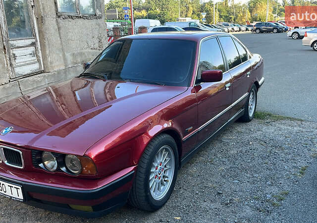 Красный БМВ 5 Серия, объемом двигателя 2.5 л и пробегом 276 тыс. км за 3100 $, фото 11 на Automoto.ua