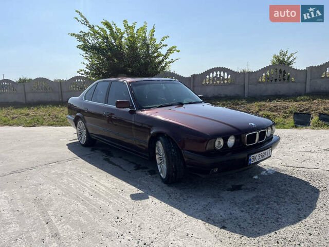 Красный БМВ 5 Серия, объемом двигателя 2.5 л и пробегом 400 тыс. км за 3200 $, фото 6 на Automoto.ua